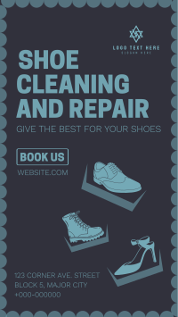 Shoe Cleaning and Repair TikTok Video Preview