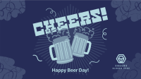Cheery Beer Day Facebook Event Cover Design