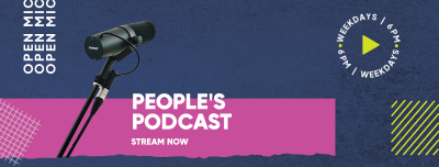 People's Podcast Facebook cover Image Preview