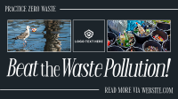 Beat the Pollution Facebook Event Cover Design