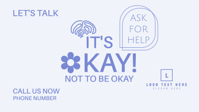 Let's Talk Mental Health Facebook event cover Image Preview