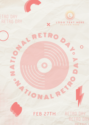 Disco Retro Day Flyer Image Preview