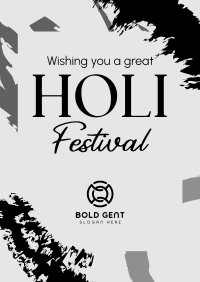 Holi Festival Poster Image Preview