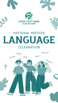 Celebrate Mother Language Day Instagram reel Image Preview