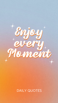 Sparkly Inspiration Quote TikTok video Image Preview