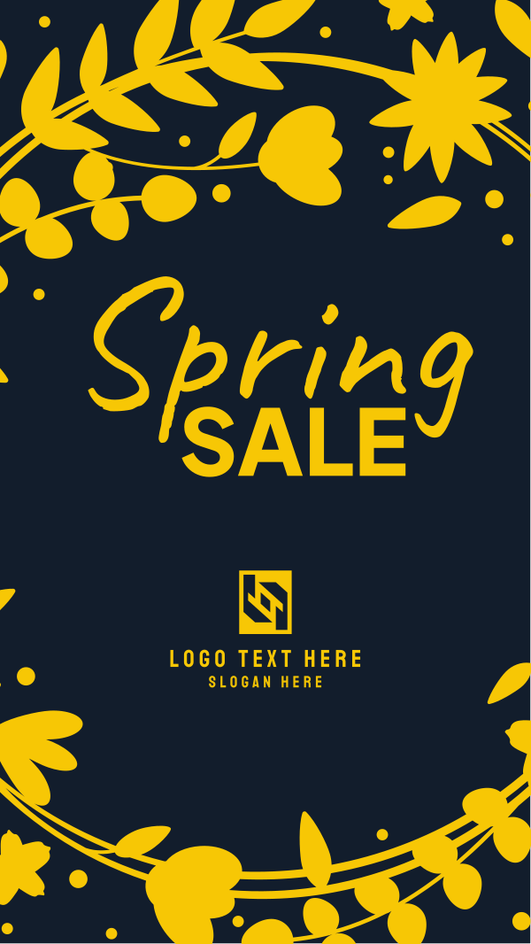 Spring Time Instagram Story Design Image Preview