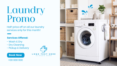 Affordable Laundry Facebook event cover Image Preview