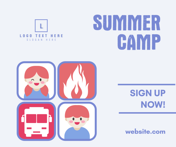 Summer Camp Registration Facebook Post Design Image Preview