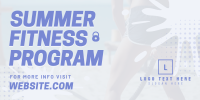 Summer Fitness Training Twitter post Image Preview