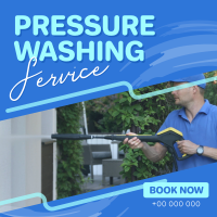 Home Maintenance Power Wash Instagram Post Design