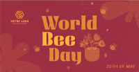 Happy Bee Day Facebook ad Image Preview