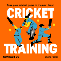 Cricket Training Camp Instagram Post Preview