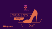 Women's Day Stiletto Facebook Event Cover Design