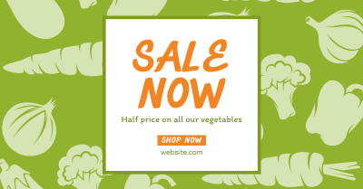 Vegetable Supermarket Facebook ad Image Preview