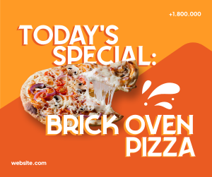 Brick Oven Pizza Facebook post Image Preview