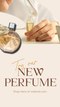 New Perfume Launch YouTube short Image Preview