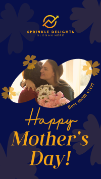 Floral Mothers Day YouTube short Image Preview