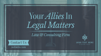 Law Consulting Firm Facebook event cover Image Preview