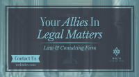 Law Consulting Firm Facebook event cover Image Preview