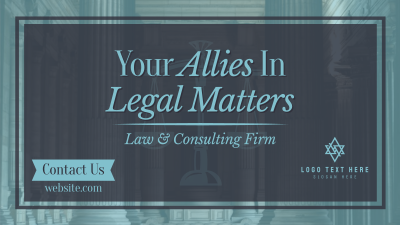 Law Consulting Firm Facebook event cover Image Preview