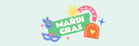 Happy Mardi Gras Twitter Header Design