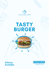 Burger Home Delivery Flyer Design