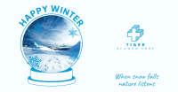 Snow Globe Facebook Ad Design