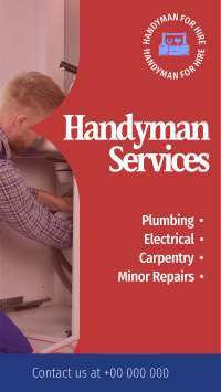 Handyman Service TikTok video Image Preview