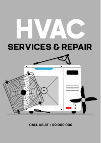 Best HVAC Service Flyer Design