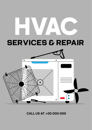 Best HVAC Service Flyer Image Preview