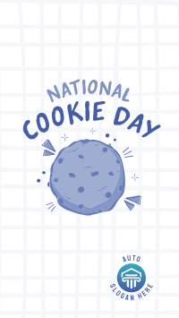Cute Cookie Day Instagram Story Design