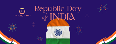 Indian National Republic Day Facebook cover Image Preview