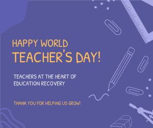 Happy Teacher's Day Facebook post Image Preview