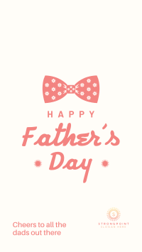 Father's Day Bow Facebook Story Design