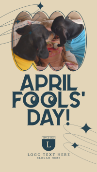 Quirky April Fools' Day Instagram Story Design