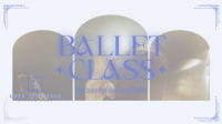 Sophisticated Ballet Lessons Animation Image Preview