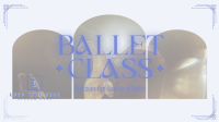 Sophisticated Ballet Lessons Animation Preview