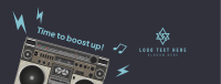 Boost Speaker Facebook cover Image Preview