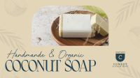 Organic Coconut Soap Facebook event cover Image Preview