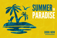 Summer in Paradise Pinterest board cover Image Preview