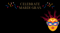 Masquerade Mardi Gras Zoom Background Image Preview