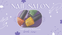 Modern Nail Salon Facebook event cover Image Preview