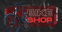 Bicycle Modern Grainy Facebook Ad Design