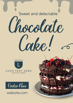 Black Forest Cake Flyer Image Preview