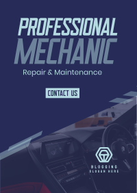 Automotive Professional Mechanic Poster Image Preview