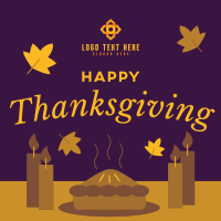 Blessed Thanksgiving Pie Instagram post Image Preview