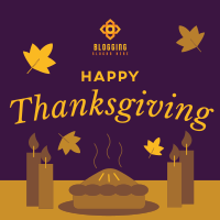 Blessed Thanksgiving Pie Instagram post Image Preview