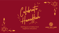 Hanukkah Holiday Facebook event cover Image Preview