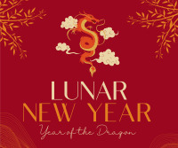 Lunar New Year Facebook Post Design
