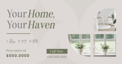 Luxurious Haven Facebook ad Image Preview